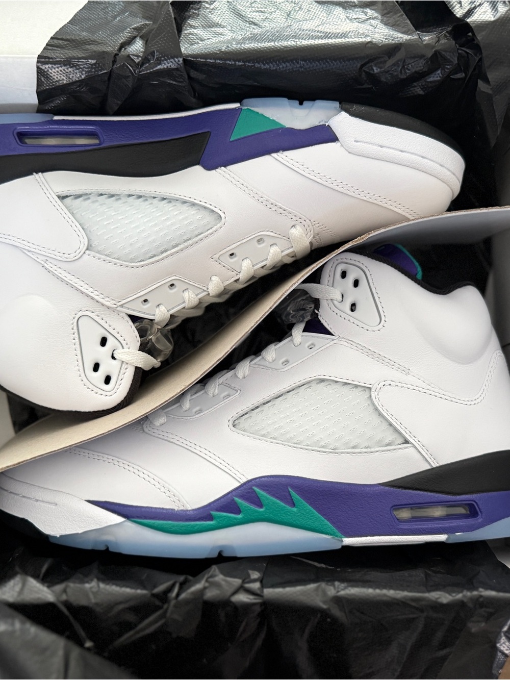 Air Jordan 5 Grape Nike size 10 NEW DEADSTOCK